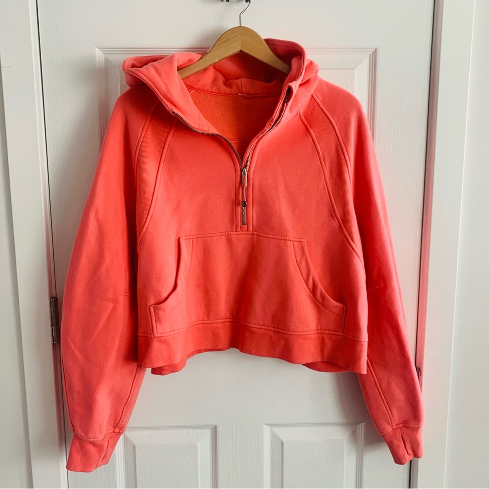 lululemon athletica Coral Cowl Neck Sweater